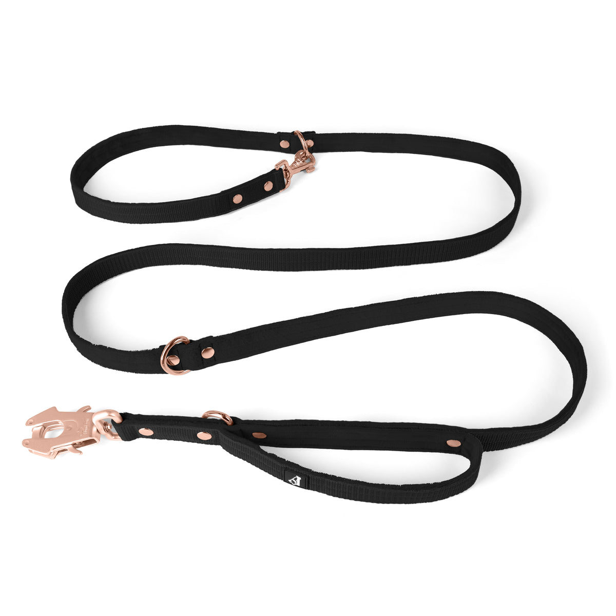 Multi Guard Leash Rose Edition Black