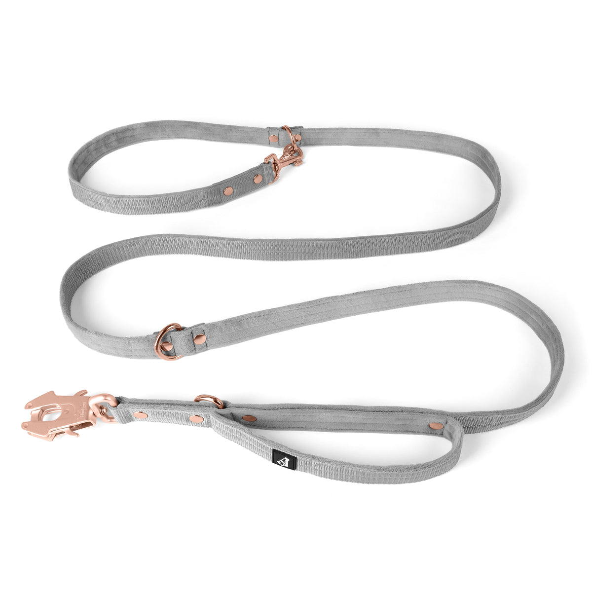 Multi Guard Leash Rose Edition Grey