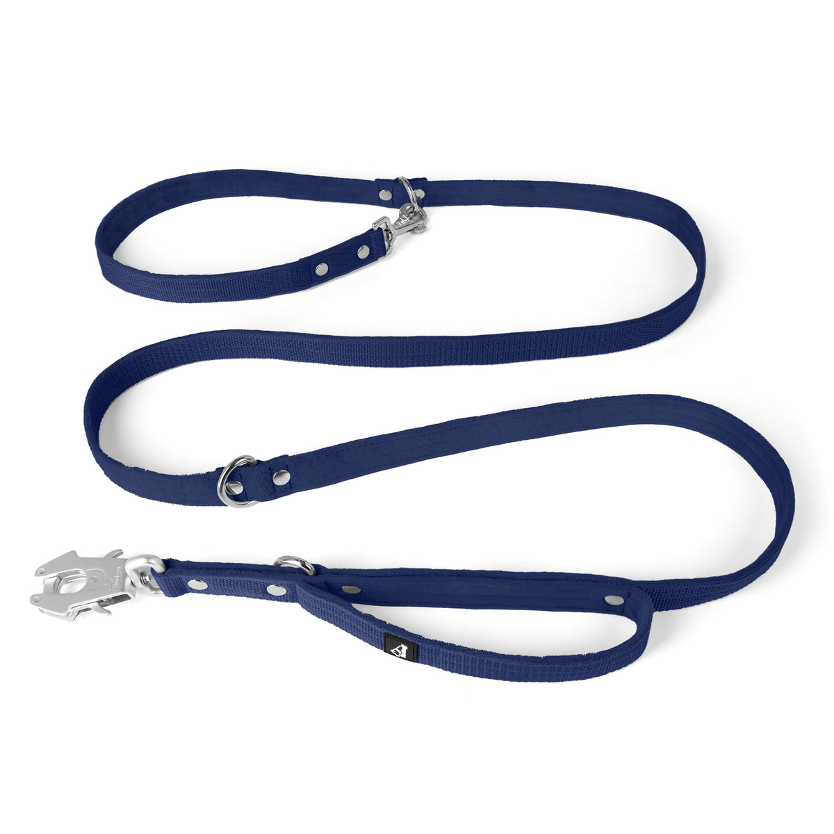 Multi Guard Leash Silver Edition Navy Blue