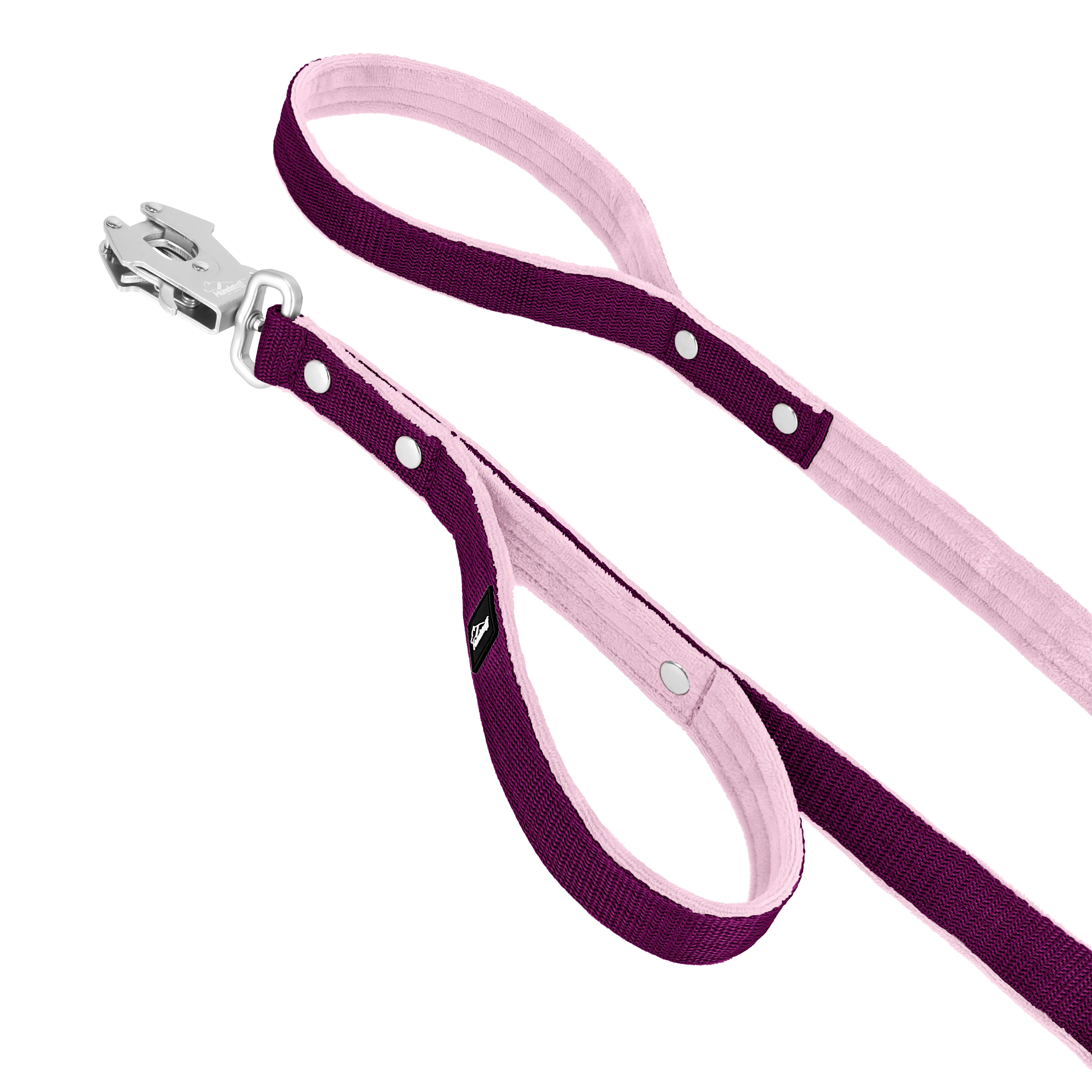 Guard Leash Plum -  Leine mit Extra Handgriff