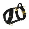 Easy Walk Extreme Gold Buckle Black - Geschirr mit Schnellverschluss