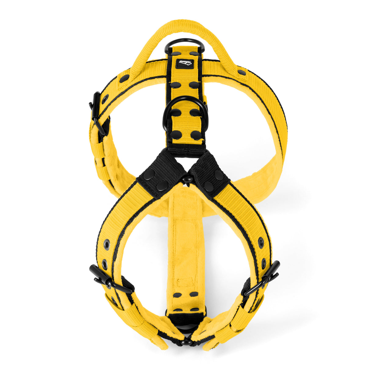 Hundstaff Easy Walk Black Edition Yellow